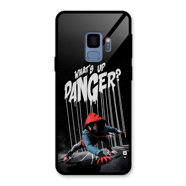 Danger Up Glass Back Case for Galaxy S9