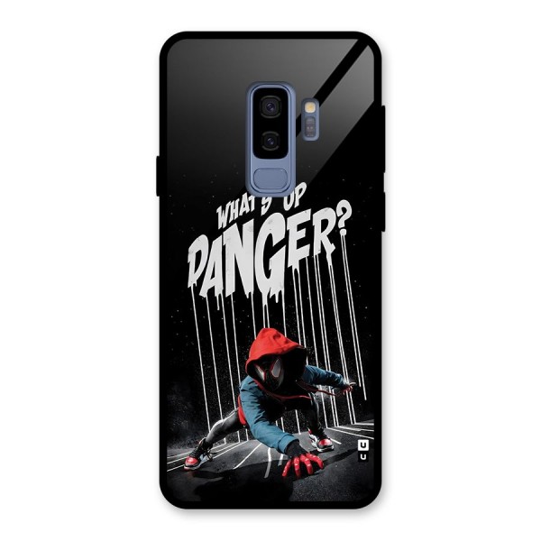 Danger Up Glass Back Case for Galaxy S9 Plus