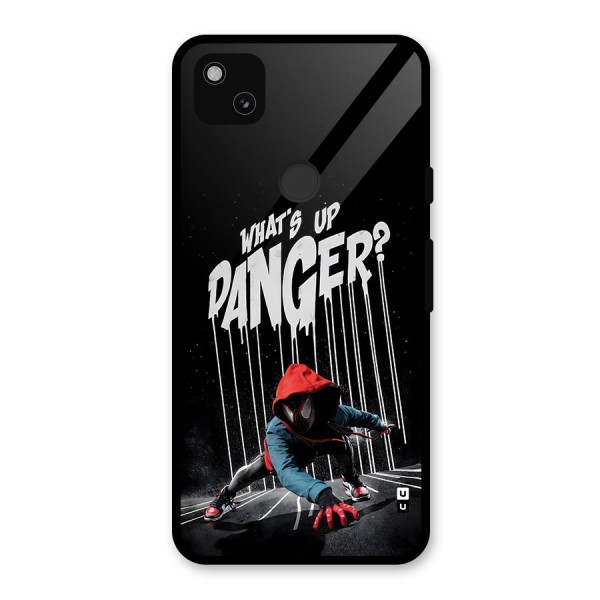 Danger Up Glass Back Case for Google Pixel 4a