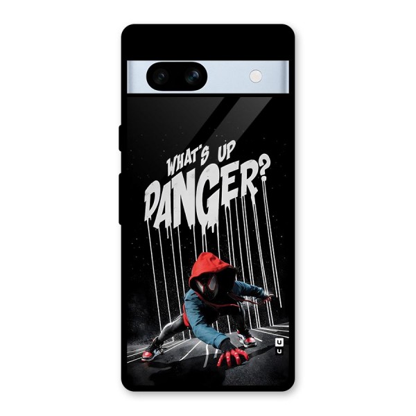 Danger Up Glass Back Case for Google Pixel 7a