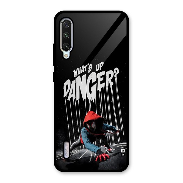 Danger Up Glass Back Case for Mi A3