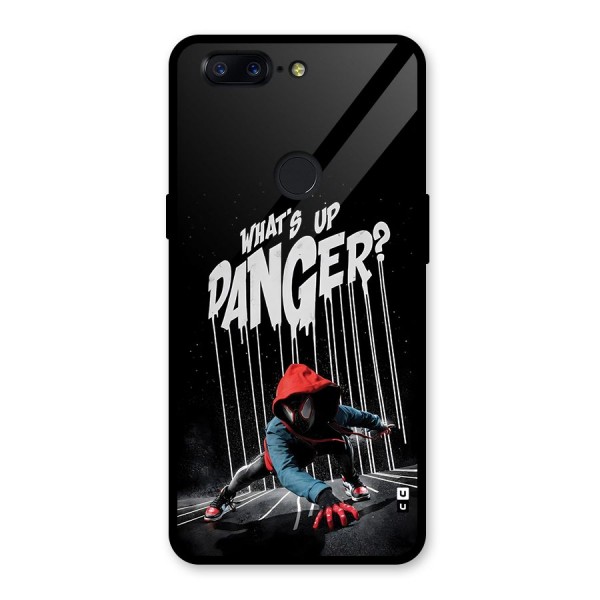 Danger Up Glass Back Case for OnePlus 5T