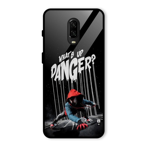 Danger Up Glass Back Case for OnePlus 6T