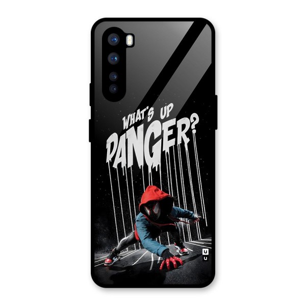 Danger Up Glass Back Case for OnePlus Nord