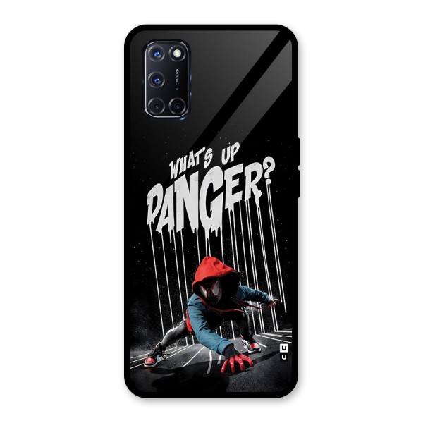 Danger Up Glass Back Case for Oppo A52