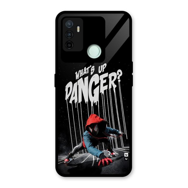 Danger Up Glass Back Case for Oppo A53