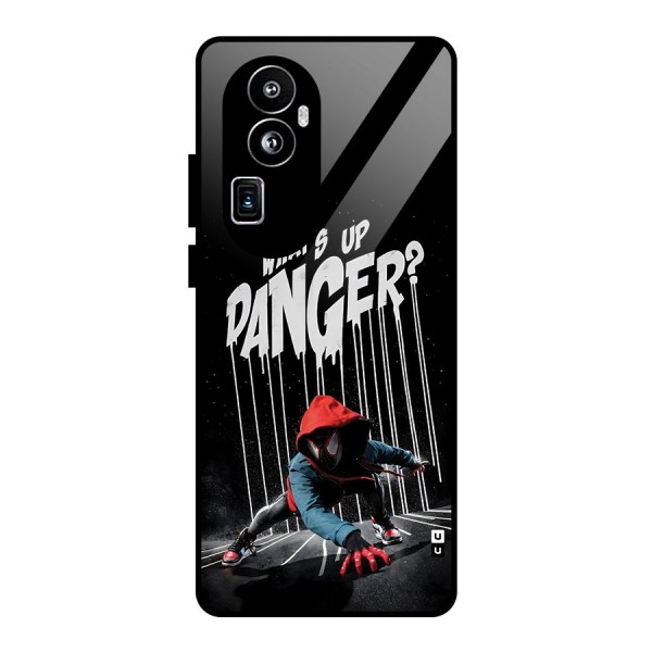 Danger Up Glass Back Case for Oppo Reno10 Pro Plus