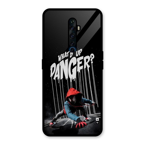 Danger Up Glass Back Case for Oppo Reno2 F