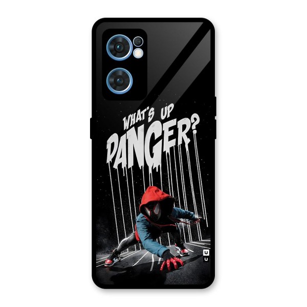 Danger Up Glass Back Case for Oppo Reno7 5G