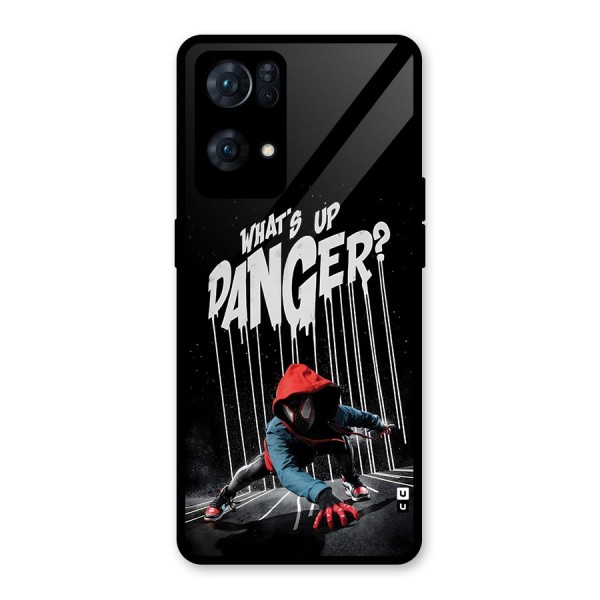 Danger Up Glass Back Case for Oppo Reno7 Pro 5G