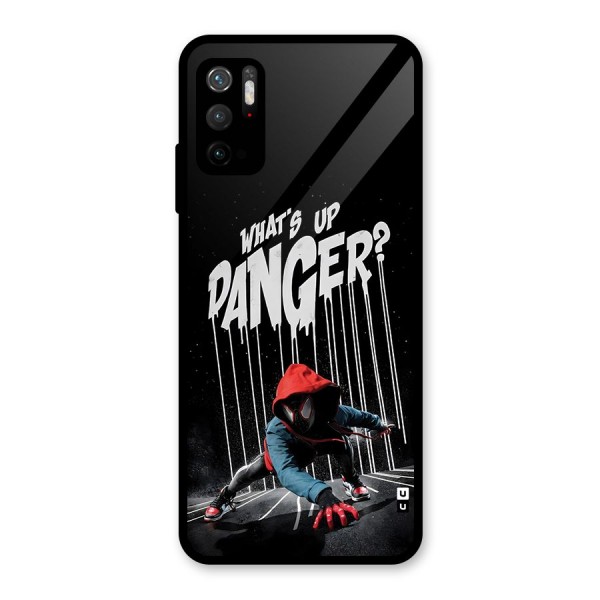 Danger Up Glass Back Case for Poco M3 Pro 5G