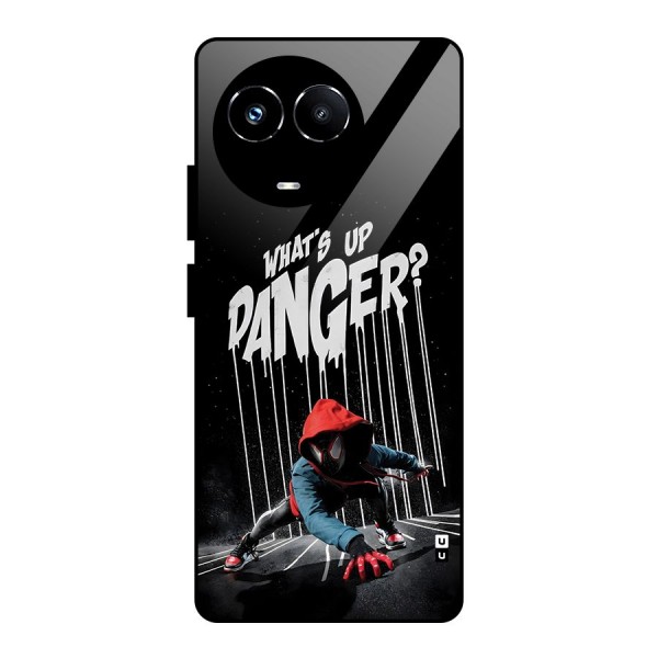 Danger Up Glass Back Case for Realme 11X