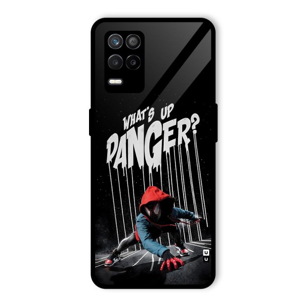 Danger Up Glass Back Case for Realme 8 5G