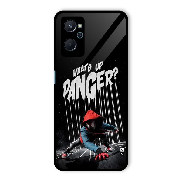 Danger Up Glass Back Case for Realme 9i