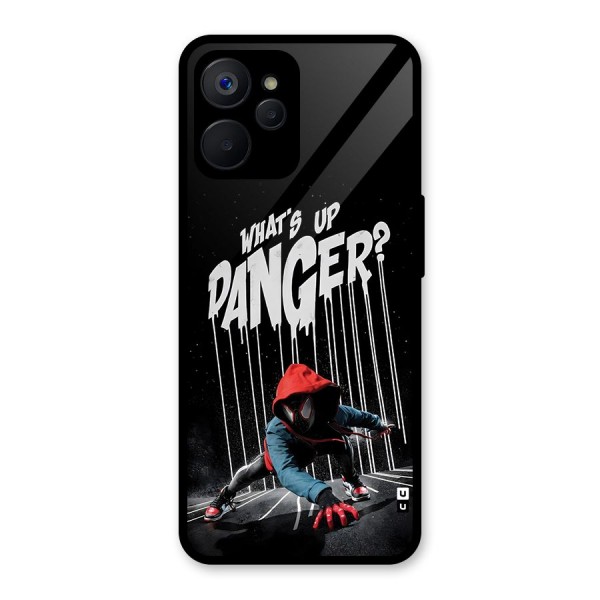 Danger Up Glass Back Case for Realme 9i 5G