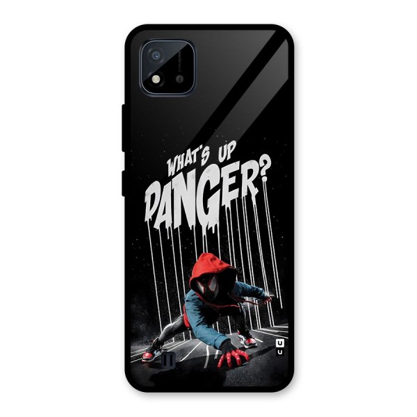 Danger Up Glass Back Case for Realme C11 2021