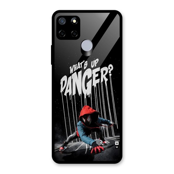 Danger Up Glass Back Case for Realme C15