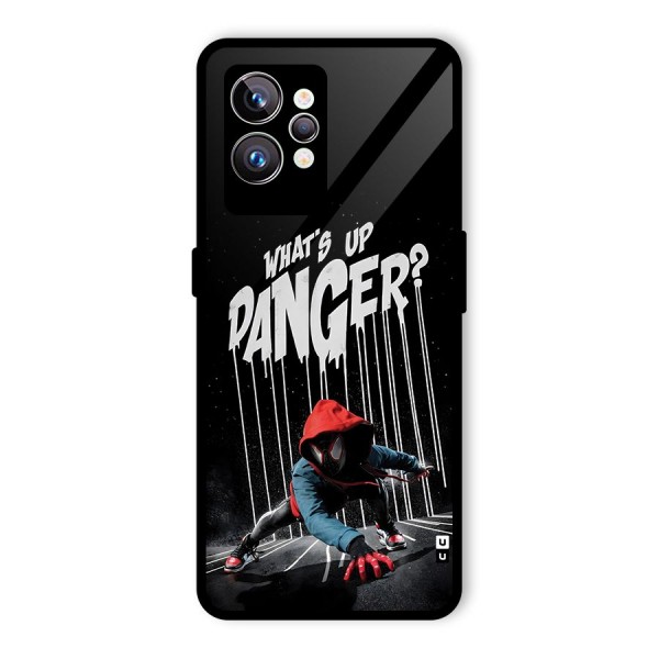 Danger Up Glass Back Case for Realme GT2 Pro