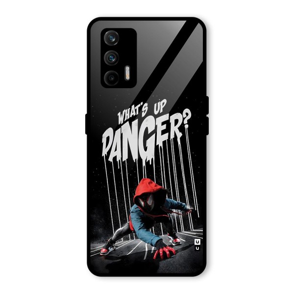 Danger Up Glass Back Case for Realme X7 Max