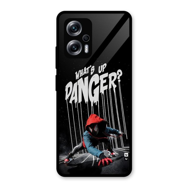 Danger Up Glass Back Case for Redmi K50i