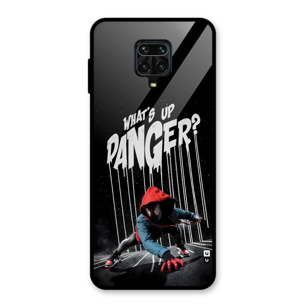 Danger Up Glass Back Case for Redmi Note 10 Lite