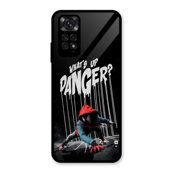 Danger Up Glass Back Case for Redmi Note 11