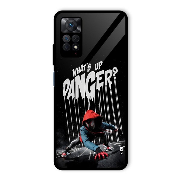 Danger Up Glass Back Case for Redmi Note 11 Pro