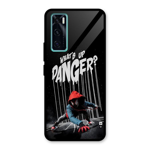 Danger Up Glass Back Case for Vivo V20 SE