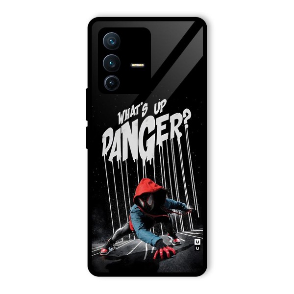 Danger Up Glass Back Case for Vivo V23 Pro