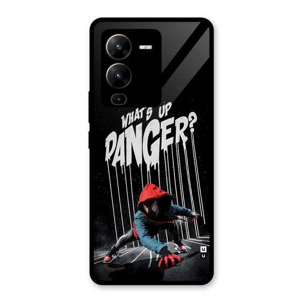 Danger Up Glass Back Case for Vivo V25 Pro