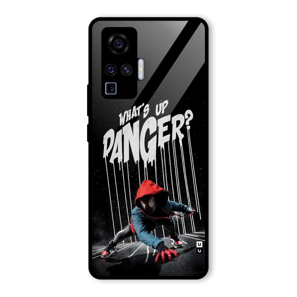 Danger Up Glass Back Case for Vivo X50 Pro