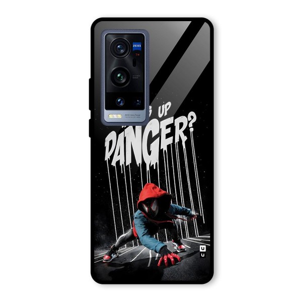 Danger Up Glass Back Case for Vivo X60 Pro Plus