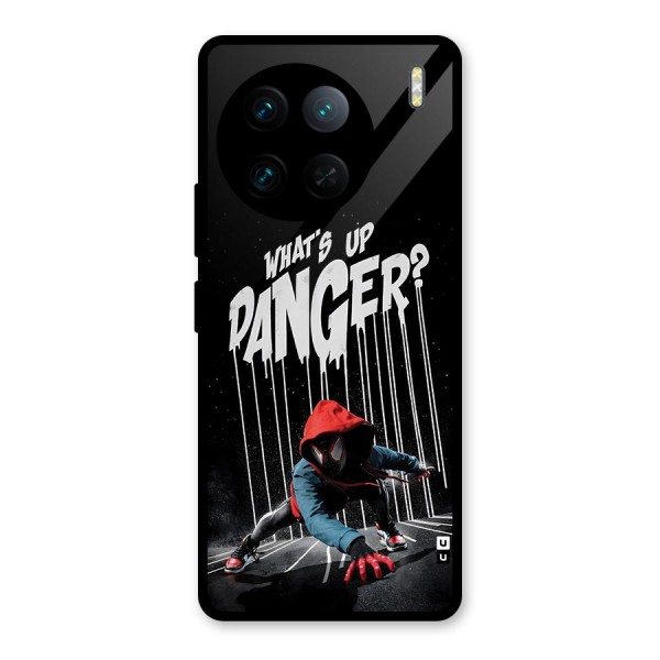 Danger Up Glass Back Case for Vivo X90 Pro