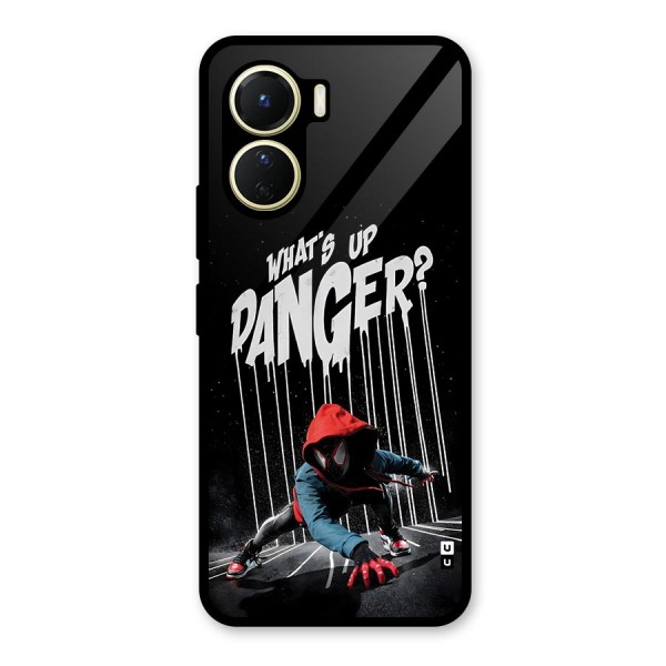 Danger Up Glass Back Case for Vivo Y16