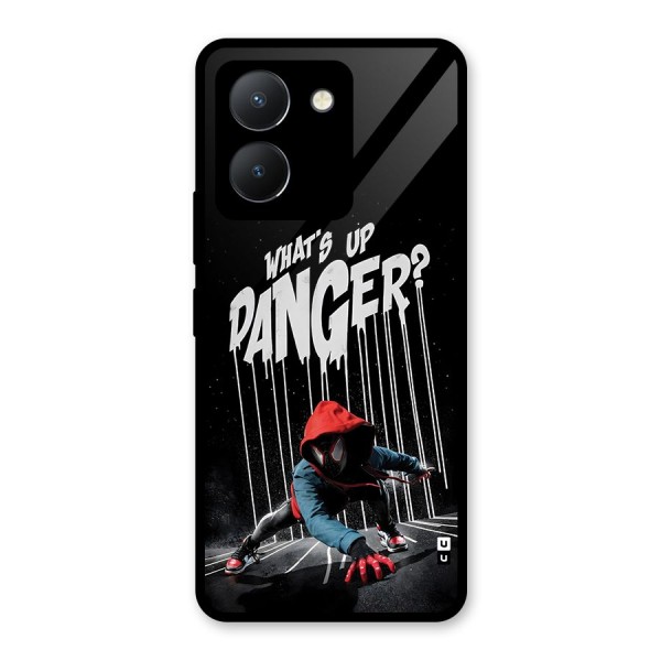 Danger Up Glass Back Case for Vivo Y36