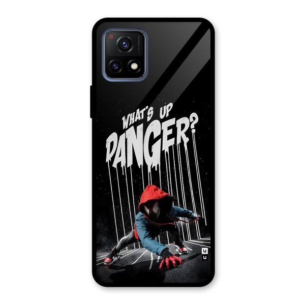 Danger Up Glass Back Case for Vivo Y72 5G