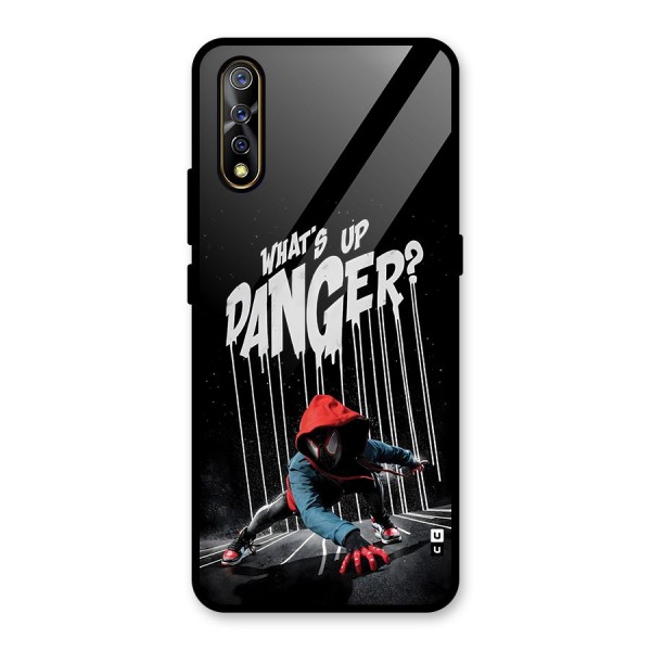 Danger Up Glass Back Case for Vivo Z1x