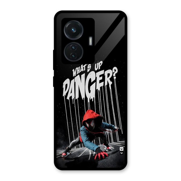 Danger Up Glass Back Case for iQOO Z6 44W