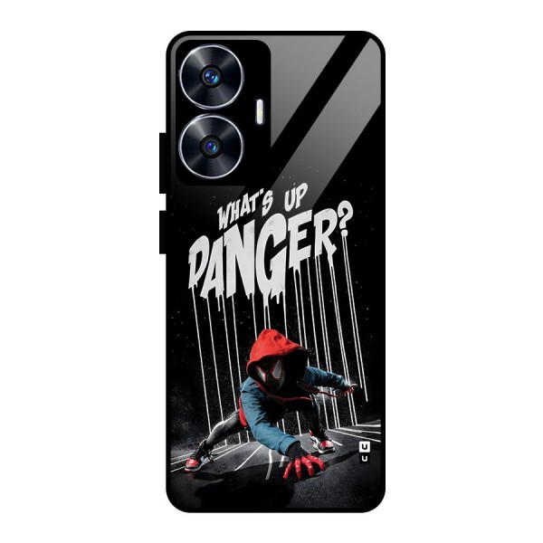 Danger Up Glass Back Case for realme C55