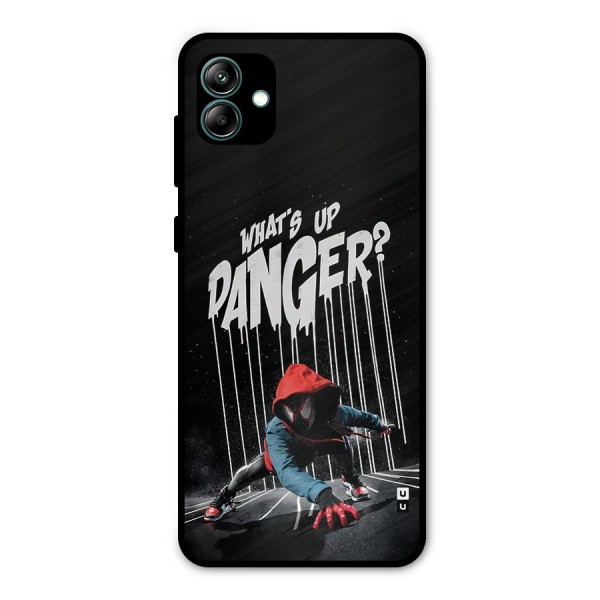 Danger Up Metal Back Case for Galaxy A04