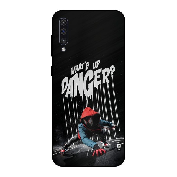 Danger Up Metal Back Case for Galaxy A30s