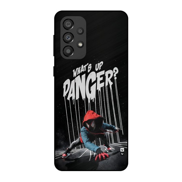 Danger Up Metal Back Case for Galaxy A33 5G