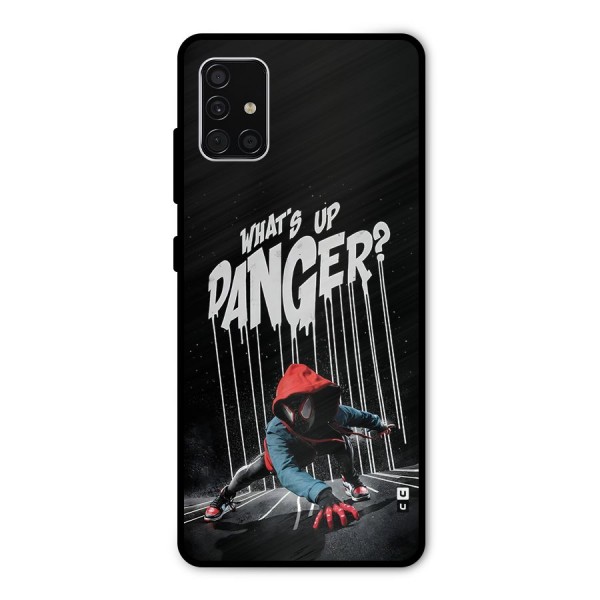 Danger Up Metal Back Case for Galaxy A51