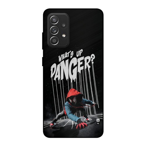 Danger Up Metal Back Case for Galaxy A52