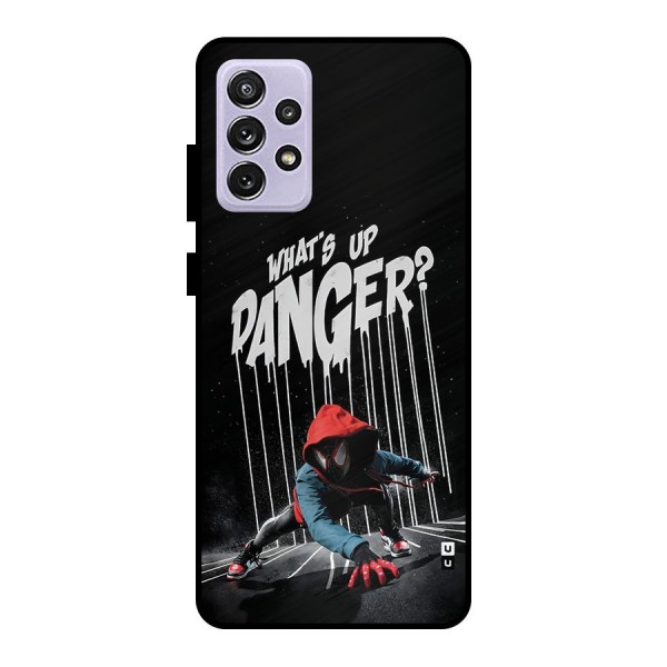 Danger Up Metal Back Case for Galaxy A72