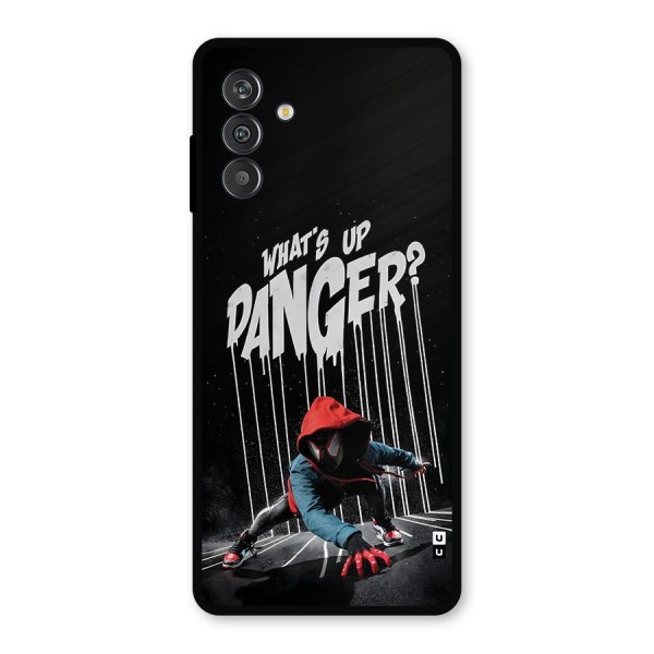 Danger Up Metal Back Case for Galaxy F13