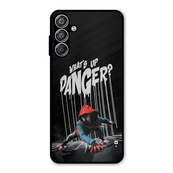 Danger Up Metal Back Case for Galaxy F15