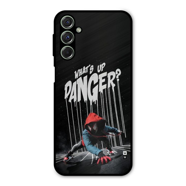 Danger Up Metal Back Case for Galaxy F34