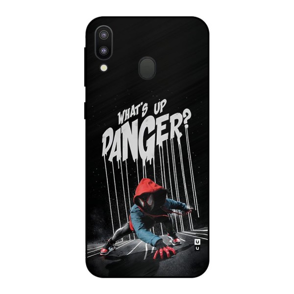 Danger Up Metal Back Case for Galaxy M20