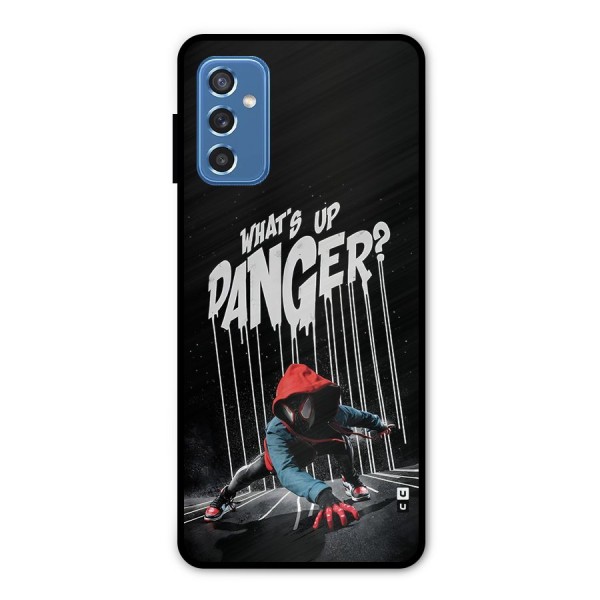 Danger Up Metal Back Case for Galaxy M52 5G